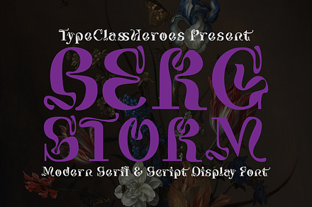 Bergstorm Font