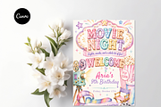 Movie Night Birthday Invitation, an Invitation Template by heynomi (Thumbnail 19 of 19)