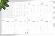 2026 Yearly Calendar Template, a Brochure Template by Nina Shaw (Thumbnail 6 of 10)