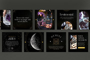 Spiritual Instagram Templates Canva, a Social Media Template by DeeBeeDesign (Thumbnail 6 of 10)