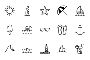 Summertime. A perfect summer iconset, an Icon by brandcut (Thumbnail 5 of 5)