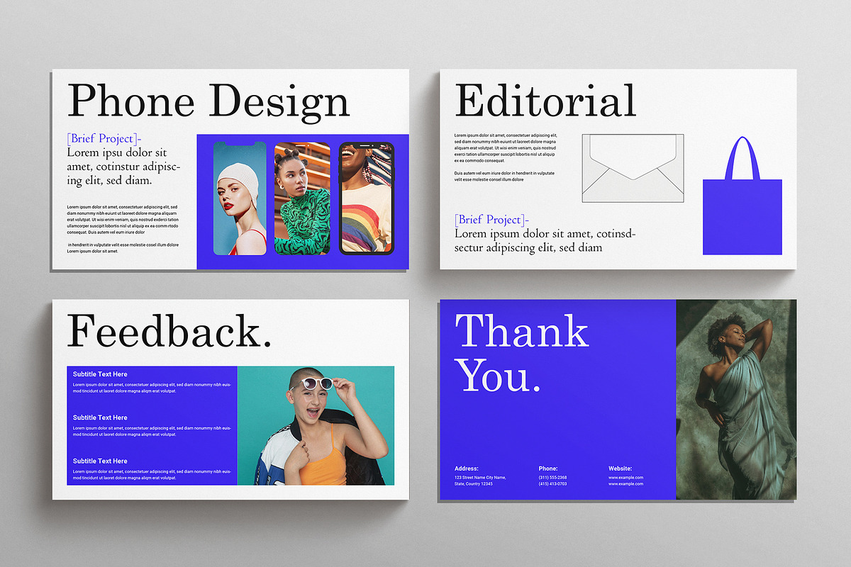 Editorial Portfolio Presentation, a Presentation Template by E-Type (Photo 5 of 5)