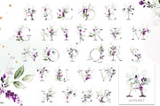 Watercolor Lavender Wedding flowers, a Decorative Illustration by Lisima (Thumbnail 3 of 10)