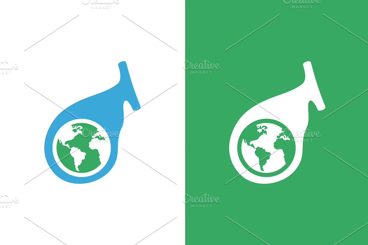 Gallbladder with globe logo, a Healthcare Illustration by GraphiShop