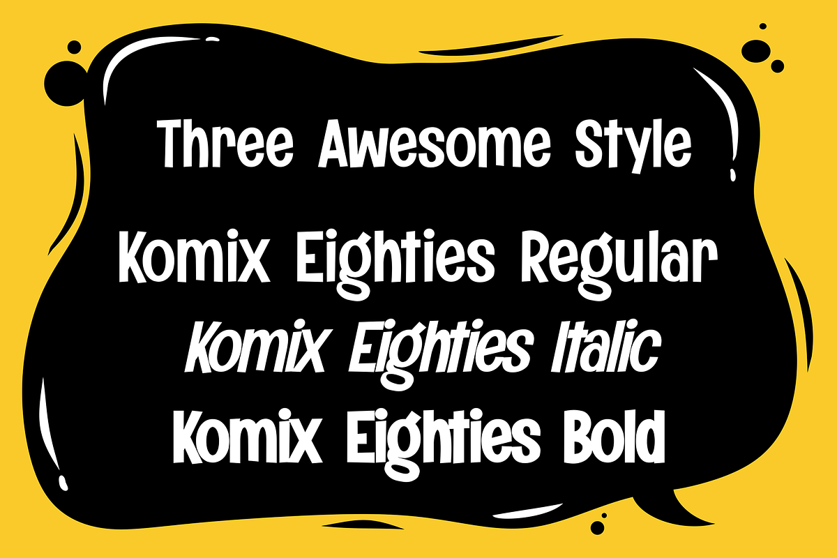 Komix Eighties preview 3