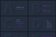 Neumorphic PowePoint Presentation, a Presentation Template by Abert (Thumbnail 21 of 22)