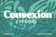 Convexion, a Serif Font by Typogama (Thumbnail 1 of 10)