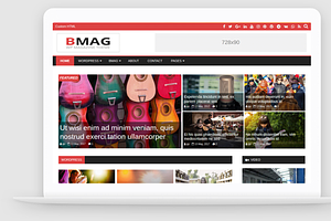 Bmag Blog WordPress Theme