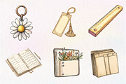 Summer Planner Clipart, an Illustration by CreationArt (Thumbnail 5 of 9)