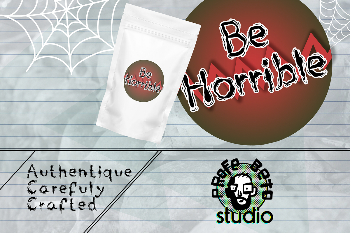 Spooky Wobbles/Fun Font for kids, a Handwritten Font by El Profe Beto Studio (Photo 5 of 6)