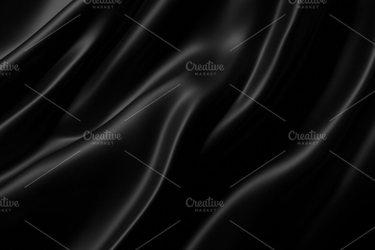 Abstract black fabric background, a Texture Illustration by ArtBackground