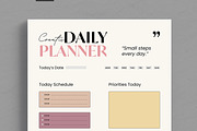 Daily and Weekly Planner Template, a Stationery Template by ContestDesign (Thumbnail 2 of 5)