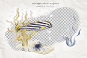 Tropical fish watercolor, an Animal Illustration by Alena Sid (Thumbnail 4 of 11)