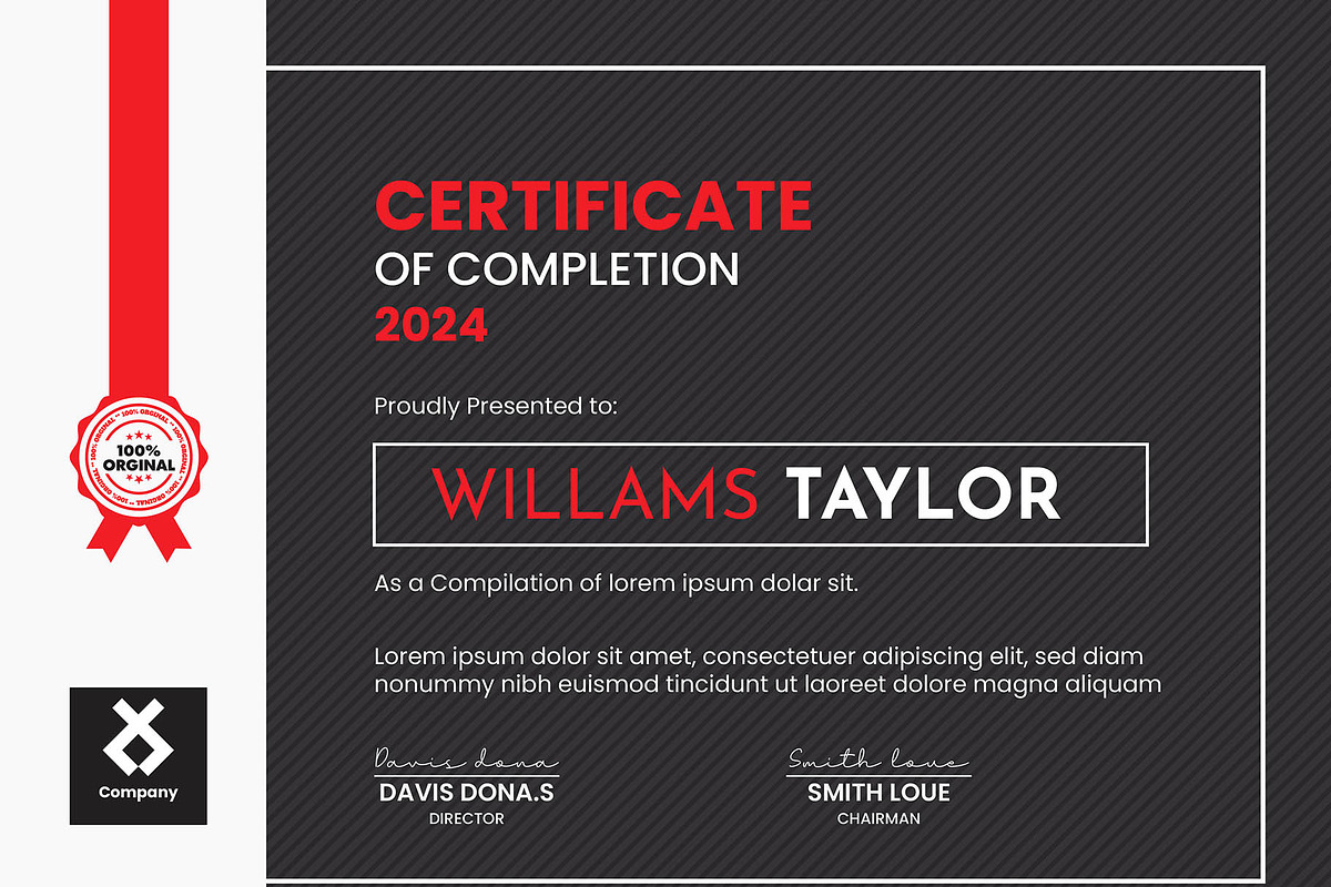 Professional Certificate Designs, a Stationery Template by MRI STUDIO (Photo 11 of 11)
