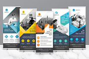 Roll-Up Banner Bundle, a Brochure Template by Brochure-Market (Thumbnail 1 of 13)