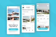 Resorta - Hotel Booking Mobile App, an UI Kit Template by Ermedia Studio (Thumbnail 3 of 4)
