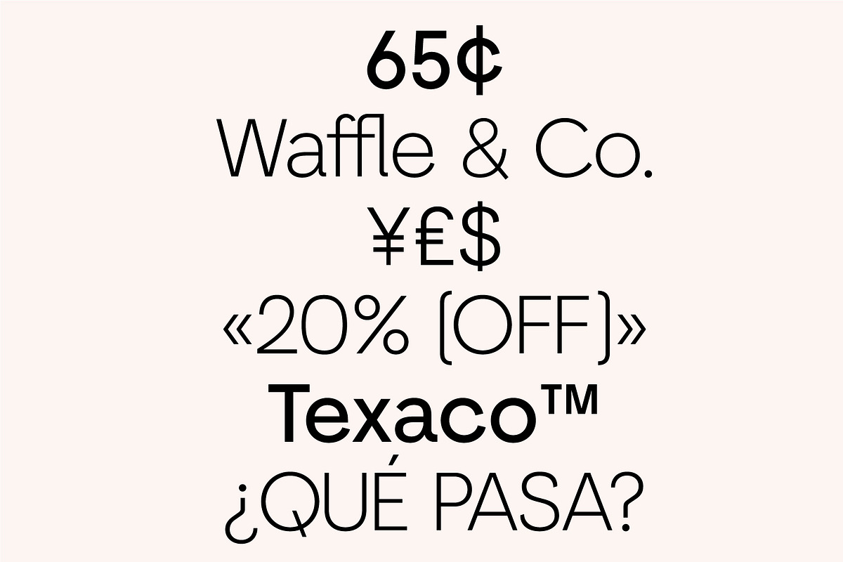 Aurora Grotesk - Sans Serif Font preview 2