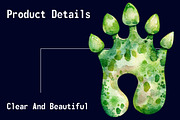 Dinosaur Nursery Baby Shower Clipart, a Seasonal Illustration by CitraGraphics (Thumbnail 7 of 7)