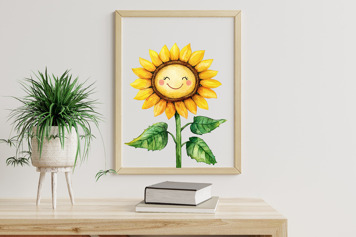 Garden Pals Watercolor Clipart, an Illustration by Libby Wishes (Photo 7 of 7)