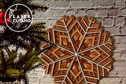 CHRISTMAS MANDALA Multilayer Decor, a Design Template by LaserCutano (Thumbnail 7 of 10)