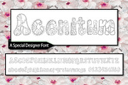 AconitumColoring font, a Symbol Font by danbamstore (Thumbnail 2 of 5)