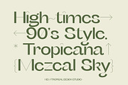 Future Classic Sans Typeface, a Sans Serif Font by Tropical Type (Thumbnail 2 of 11)