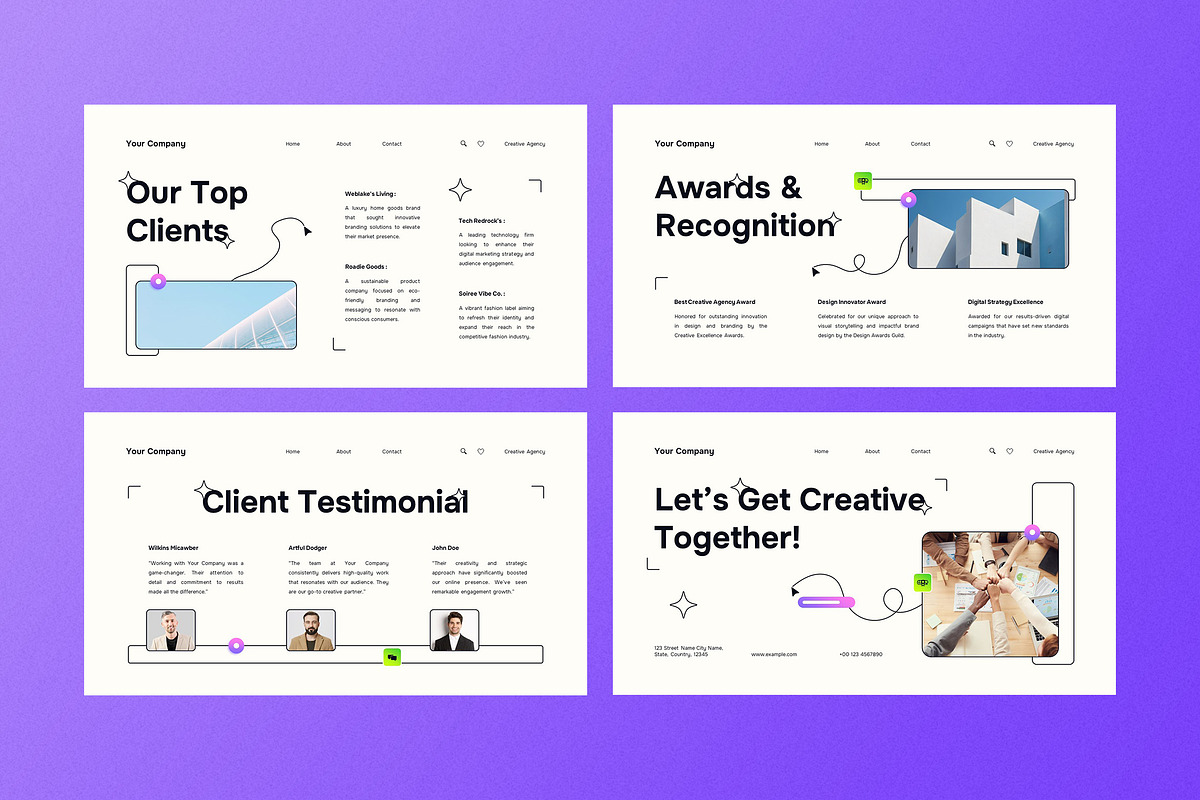 Cream Agency Services PPT, a Presentation Template by Aiyari Graphic (Photo 5 of 5)