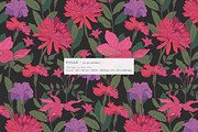 Elegant Botanical Floral Pattern, a Pattern Graphic by likorbut (Thumbnail 2 of 14)