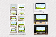 Mac Computer Canva Templates Bundle, a Marketing Template by Wicked Creative (Thumbnail 7 of 14)