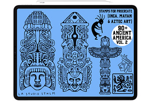 Ancient America Vol. 2 - Stamp Set