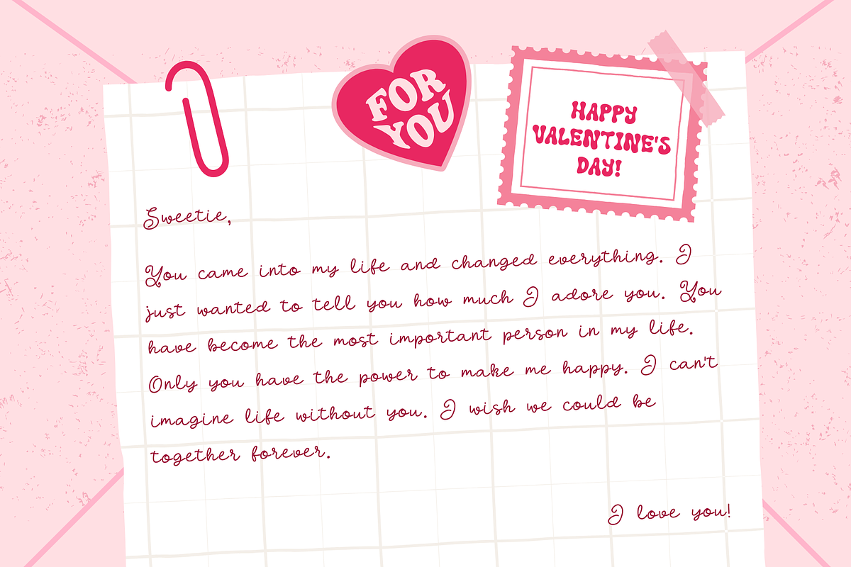 Lush Valentine is a Script font, a Script Font by Brown Cupple (Photo 3 of 9)
