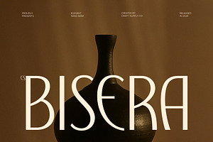 CS Bisera – Modern Sans Serif, a Sans Serif Font by Craft Supply Co.