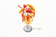 Hyperrealistic Watercolor Ice Cream, an Object Illustration by New-School-Wave (Thumbnail 4 of 5)