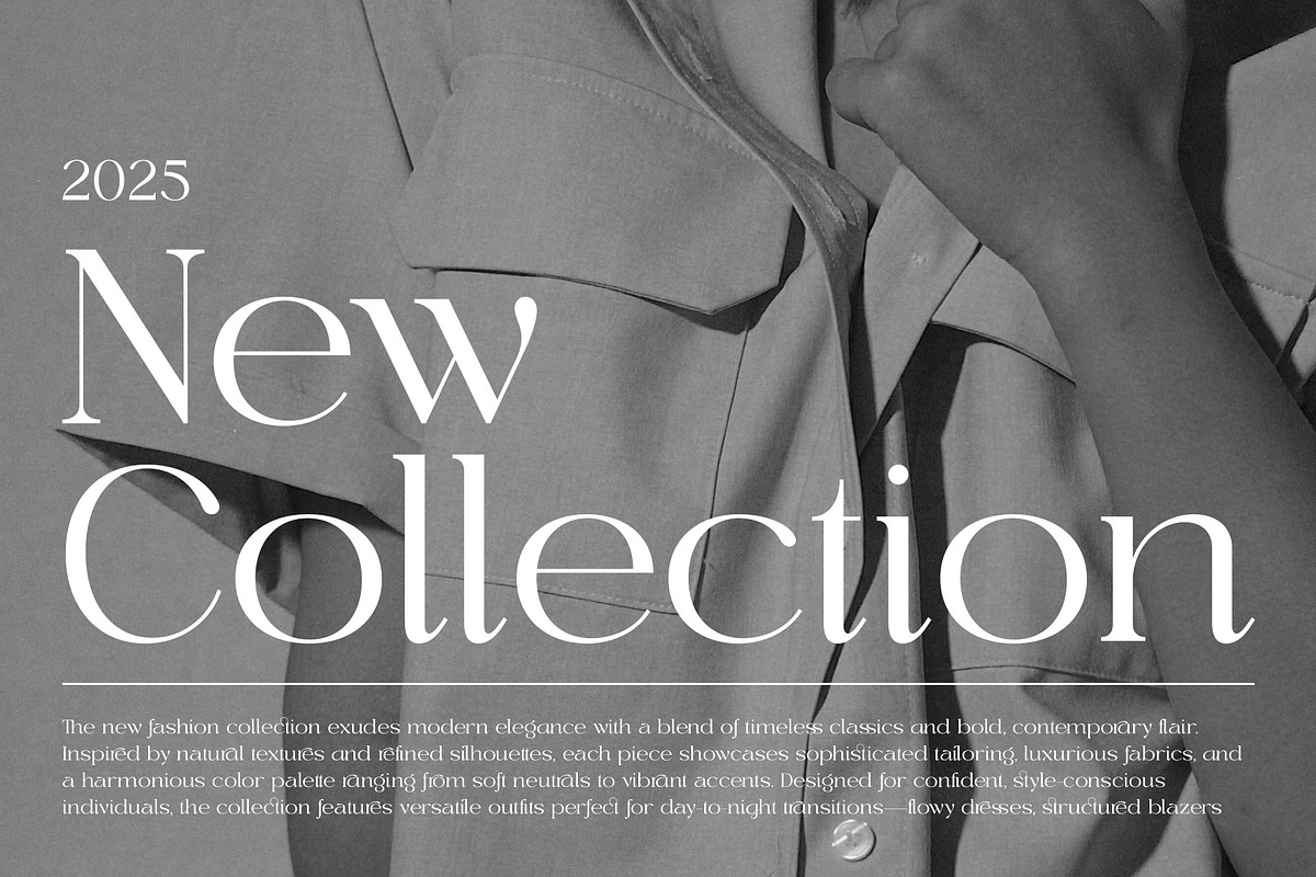 Morelga Modern Serif Font, a Serif Font by RantautypeStudio (Photo 4 of 17)
