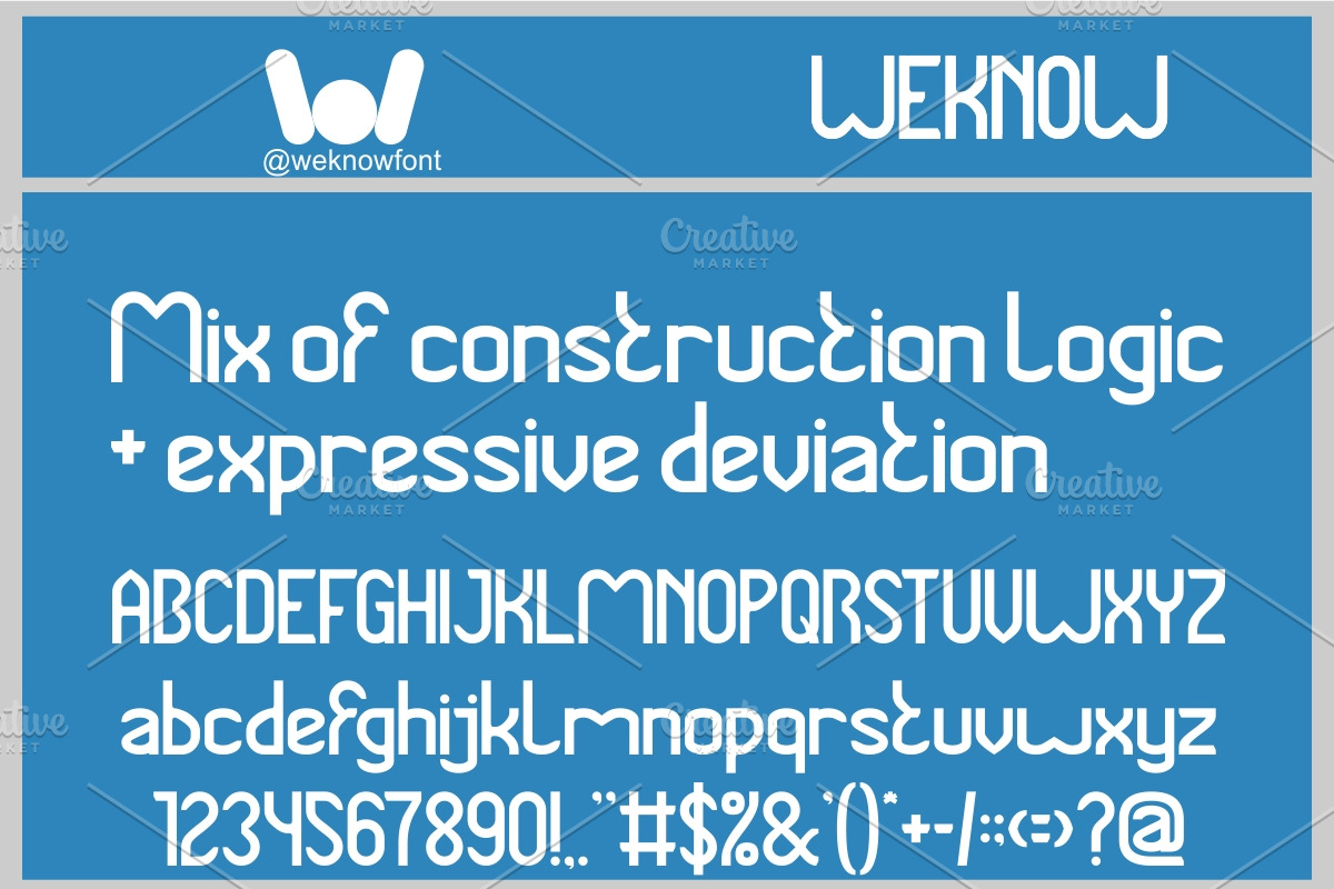 Righteousness font, a Sans Serif Font by weknow (Photo 5 of 11)