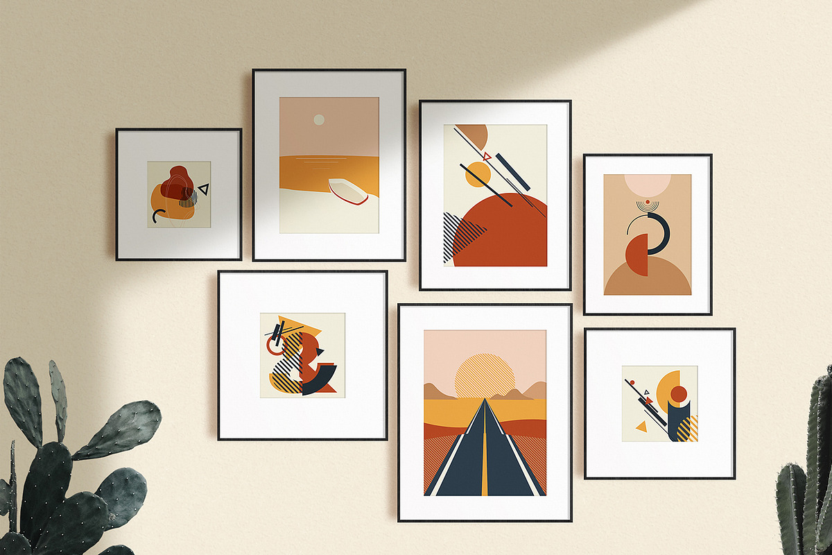 Abstract Modern Geometric Alphabet, a Decorative Illustration by Veris Studio (Photo 12 of 14)