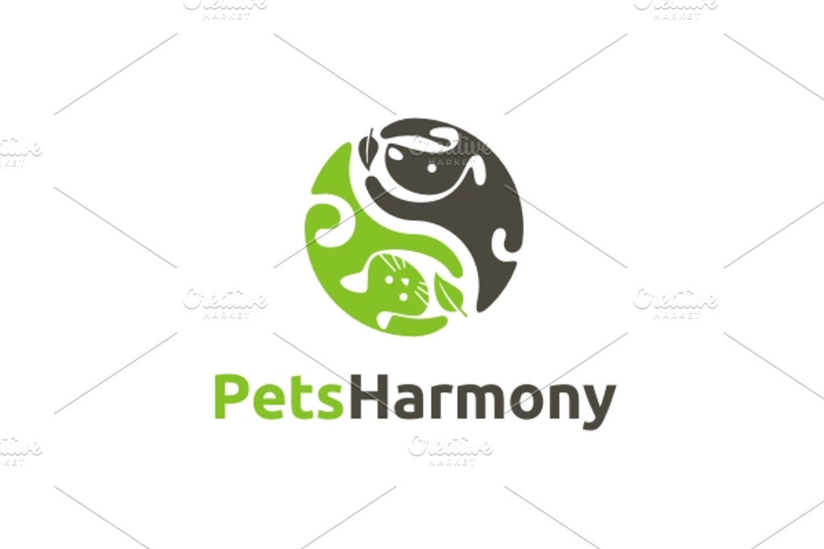 Pet Harmony Logo, a Branding & Logo Template by mocha7 (Photo 2 of 3)