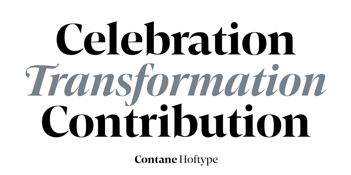 Contane, a Serif Font by Hoftype (Photo 2 of 15)