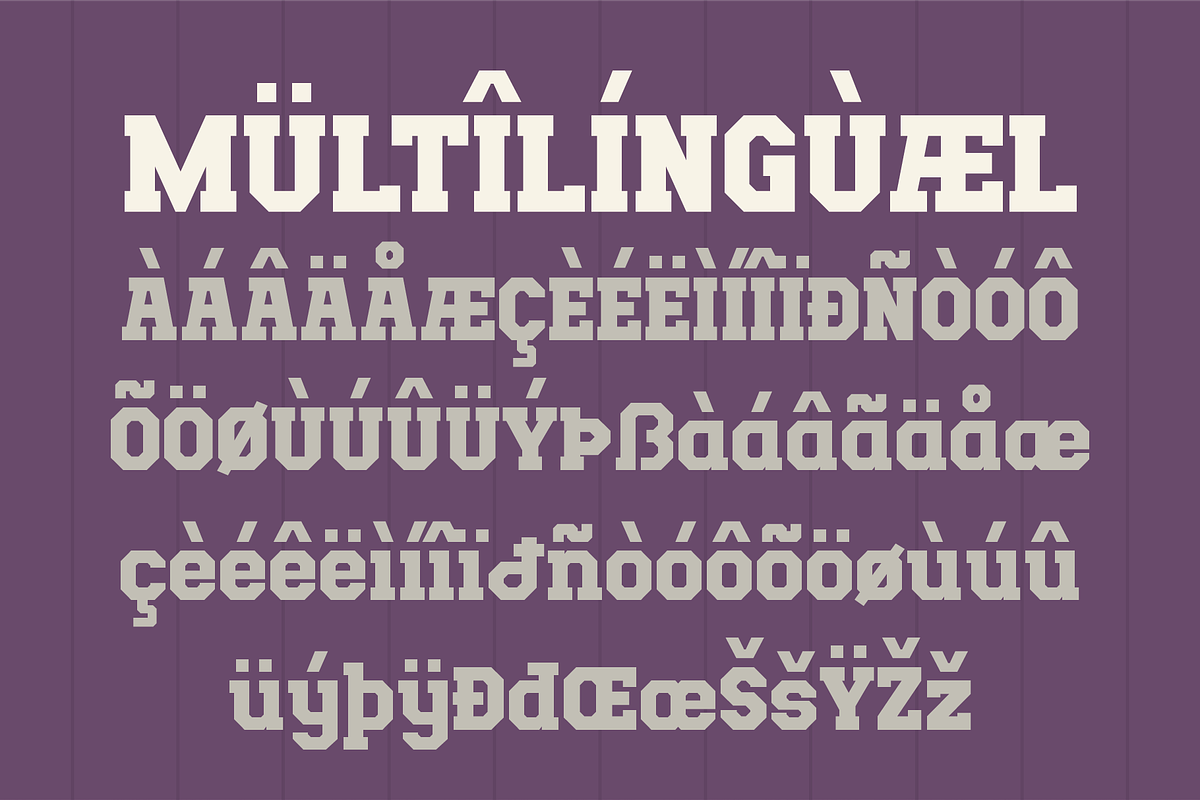 Top Slab – Retro Varsity Slab Serif, a Slab Serif Font by Tiptop Graphic (Photo 4 of 10)