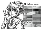 146 Manga Ink Procreate brushes, a Brush Add-On by ProcreateiBox (Thumbnail 10 of 13)