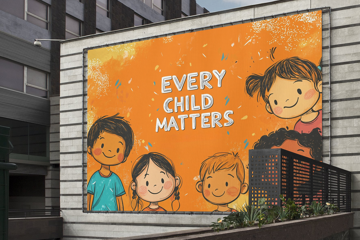 Every Child Matters | Orange T-Shirt, an Illustration by DesignHub (Photo 3 of 3)