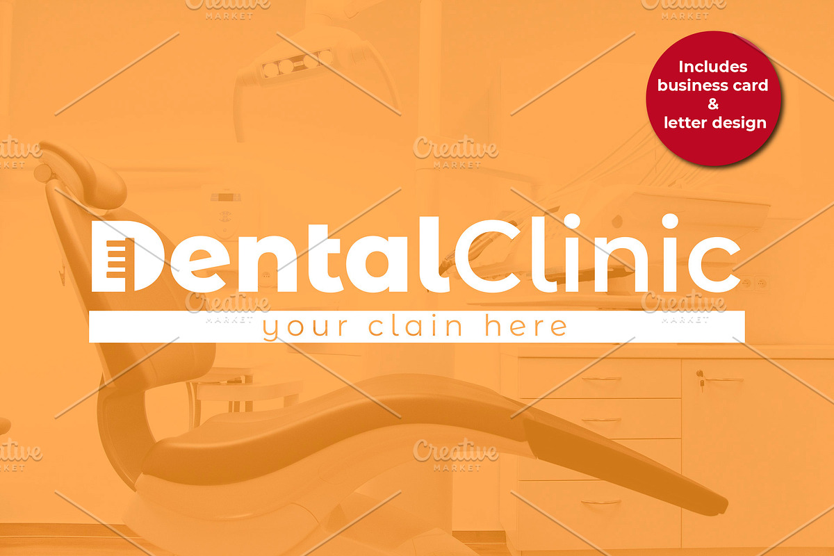 Dental Clinic Logo, a Branding & Logo Template by Luis Quesada Design (Photo 1 of 5)