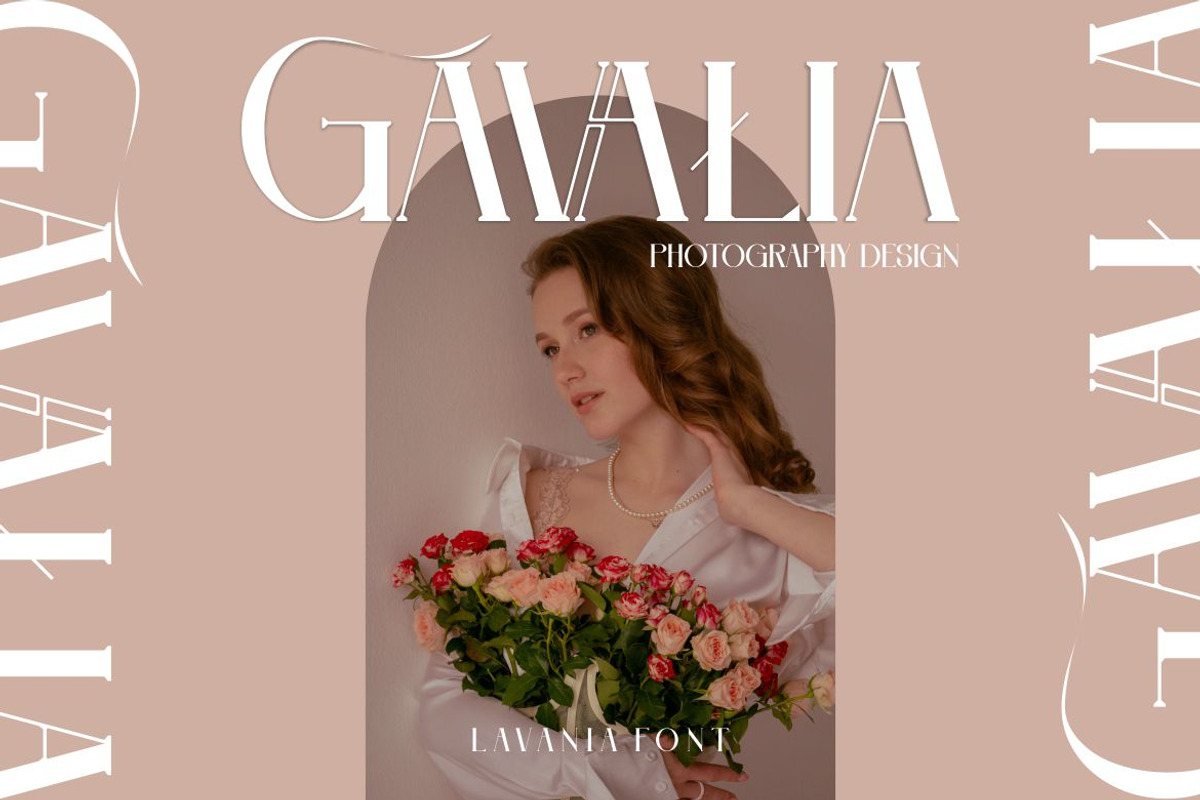 Lavannia, a Serif Font by Kenrichi (Photo 2 of 9)