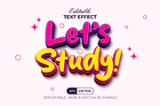 Back To School Text Effect 3D Style, a Layer Style Add-On by Mockmenot (Thumbnail 1 of 2)