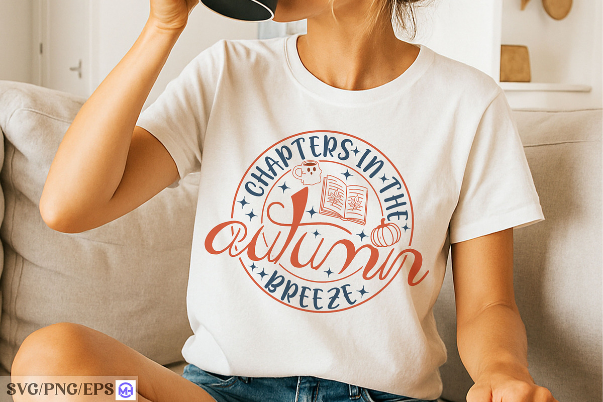 Chapters In The Autumn Breeze Cozy, a Graphic by mh_arif (Photo 2 of 3)