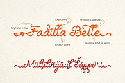 Nellyana Script, a Script Font by ARToni (Thumbnail 2 of 9)