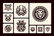 1500 Animal Logos, a Solid Icon by Creative Stall (Thumbnail 8 of 37)