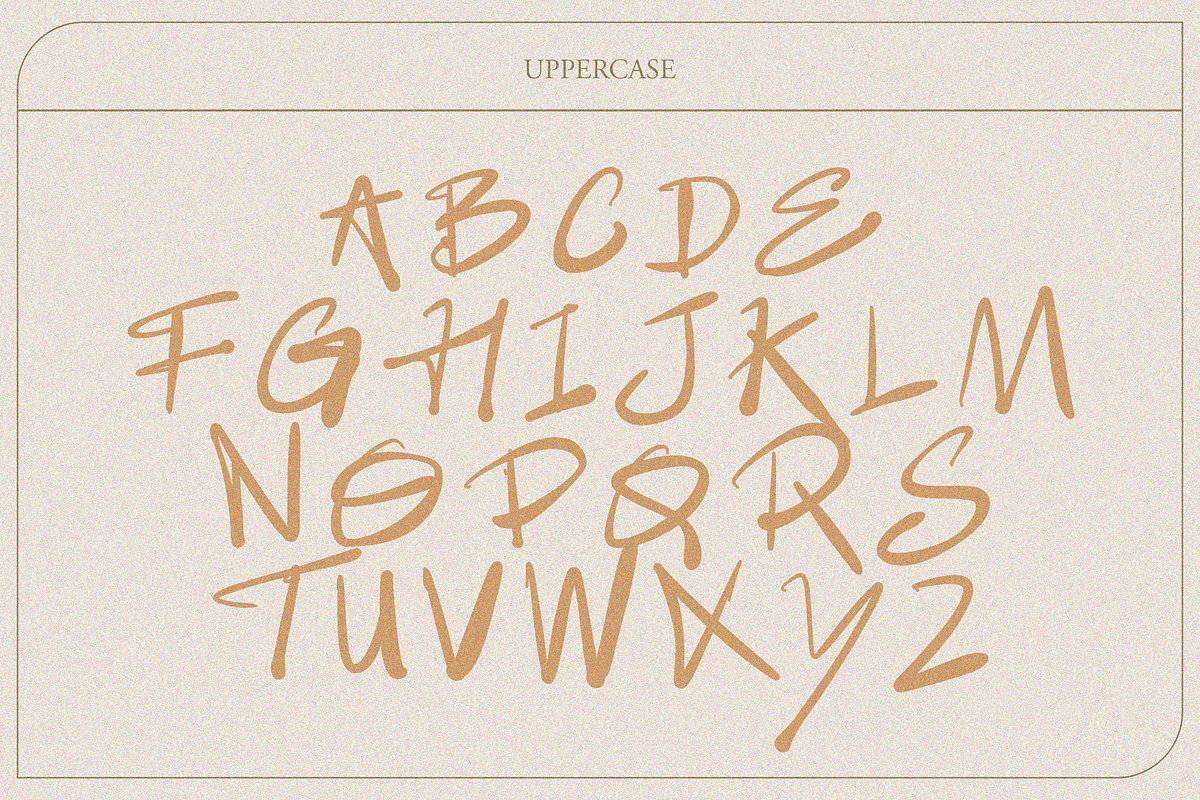 NEW SIQON — Raw Brush, a Handwritten Font by Enxyclo Studio (Photo 10 of 15)