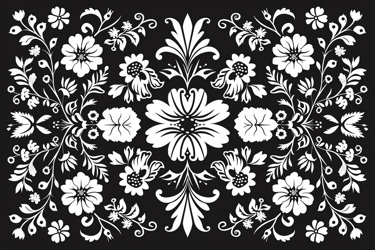 Floral Vine Laser Cut Bundle, an Object Graphic by hafijul (Photo 6 of 10)