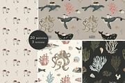 AQUATALES | 170+ elements, an Animal Illustration by Oksana Stepova (Thumbnail 13 of 19)